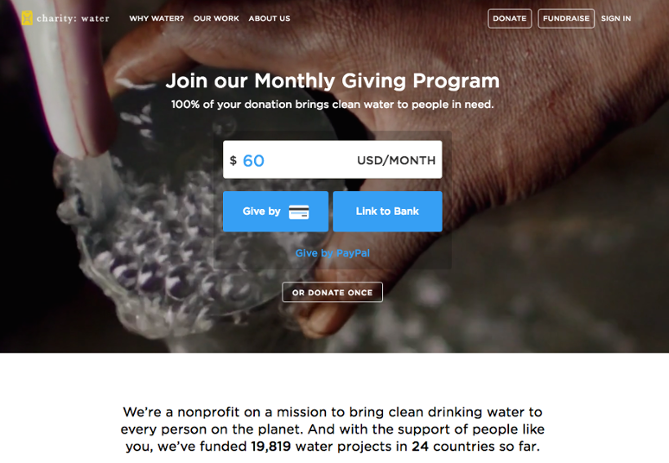 Charity: water
